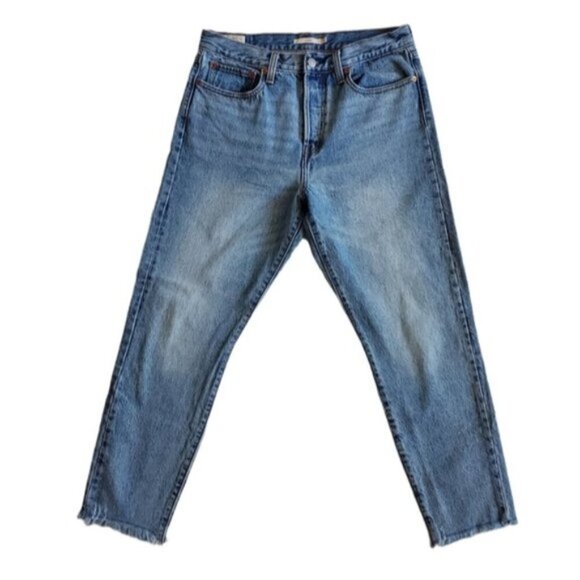 Levi's Light Blue Wash High Rise Wegie Jeans Size 30 - Picture 1 of 10
